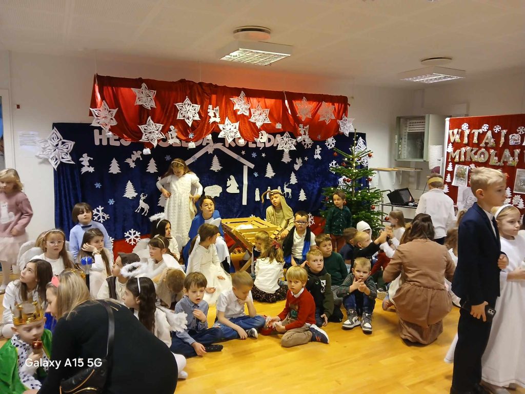 Spotkanie bożonarodzeniowe, Wigilia i Jasełka w Szkole Polskiej w Viborgu
